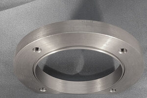 Turning & Milling of of Carbon Steel Component - Top View